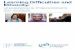 Learning Difficulties and Ethnicity: Updating a Framework ...