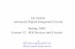 EE E6930 Advanced Digital Integrated Circuits
