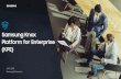 Samsung Knox Platform for Enterprise (KPE)