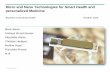 Micro and Nano Technologies for Smart Health and ...