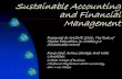 Sustainable Accounting and Financial Management