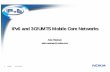 IPv6 and 3G/UMTS Mobile Core Networks