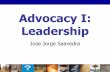 Advocacy I: Leadership