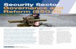 Security Sector Governance and Reform