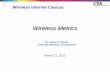 Wireless Internet Caucus - CTIA - The Wireless Association