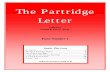 The Partridge Letter -