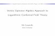 Vertex Operator Algebra Approach to Logarithmic Conformal Field Theory