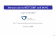 Introduction to NETCONF and YANG - AIMS - Autonomous