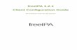 IPA Solutions from the IPA Experts freeIPA 1.2