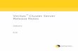 Cluster Server Release Notes
