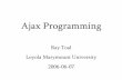 Ajax Programming - LMU Computer Science