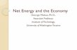 Net Energy and the Economy - University of Washington