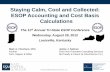 Staying Calm, Cool and Collected: ESOP Accounting and Cost Basis