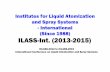 Institutes for Liquid Atomization and Spray Systems