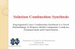 Solution Combustion Synthesis