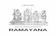 Rama, Sita, Lakshmana and Hanuman in RAMAYANA