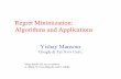 Regret Minimization: Algorithms and Applications - New York University