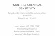 MULTIPLE CHEMICAL SENSITIVITY - Canadian Environmental Law Association