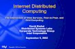 Internet Distributed Computing The intersection of Web Services, P2P, and Grid Computing