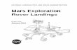 Mars Exploration Rover Landings - Jet Propulsion Laboratory