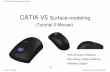 CATIA V5 Surface-modeling - UNSW Canberra - School of Engineering