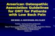 American Osteopathic Association Guidelines for OMT for Patients