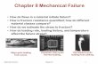 Chapter 8 Mechanical Failure - University of Houston