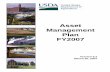 Asset Management Asset Plan ment FY2007 - A F M Website: Home Page