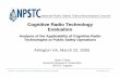 Cognitive Radio Technology Evaluation
