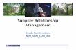 Supplier Relationship Management - uky.edu