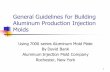 General Guidelines for Building Aluminum Production Injection Molds