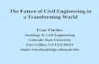 The Future of Civil Engineering in a Transforming World