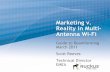 Marketing v. Reality in Multi- Antenna Wi-Fi