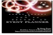 HOW T O BECOME AN EVENT PLANNER - Careers in Event Planning