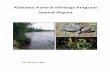 Alabama Natural Heritage Program Annual Report