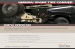 HMMWV SPARE TIRE CARRIER - Ibis Tek