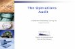 Cost Control The Operations Audit - CostDown Consulting