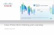 Cisco Prime NCS Ordering and Licensing - Talk 2 Cisco