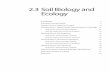 2.3 Soil Biology and Ecology - Traces