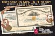 NOTORIOUS MEN IN HISTORY - LaBarre Galleries | Historic