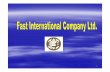 Fast company   - Fast International Co. Ltd