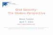 Grid Security: The Globus Perspective