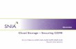 Cloud Storage â€“ Securing CDMI