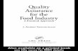 Quality Assurance for the Food Industry - UB