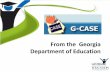 Georgia IEP Online Project Presentation - GADOE Georgia Department