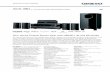 AVX-380 5.1-Channel Home Cinema Receiver/Speaker Package BLACK
