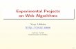 Experimental Projects on Web Algorithms - Yury Lifshits