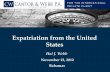 Expatriation from the United States - STEP