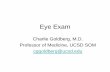 Eye Exam - University of California, San Diego