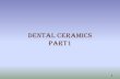 Dental ceramics part1 - Minia